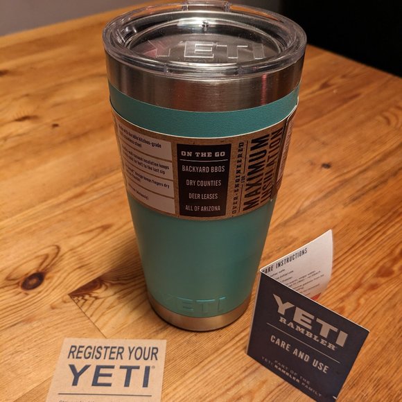 Yeti Rambler 20oz tumblr NWT - Picture 3 of 4
